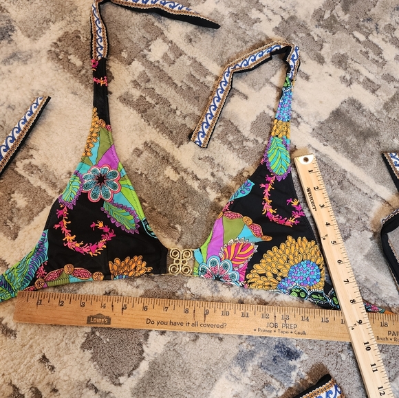 Trina Turk Multicolor Floral Bikini - Picture 12 of 14